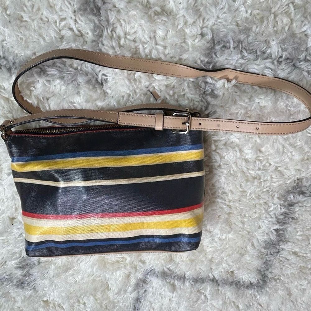 Kate Spade Multicolor StripedโCrossbody Bag